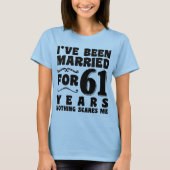 Ich bin seit 61 Jahren Verheiratet Verlobung in Ge T-Shirt (Vorderseite)