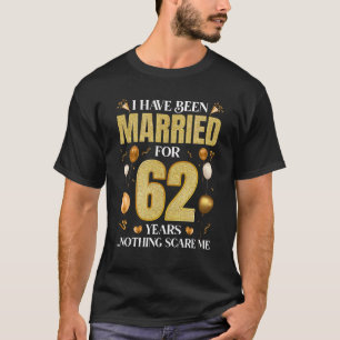 Ich bin seit 62 Jahren Verheiratet 62. Wedding Ann T-Shirt
