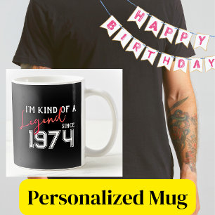 Ich bin seit dem Jahr irgendwie ein LEGEND   Lusti Kaffeetasse