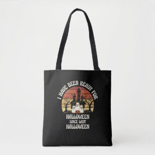 Ich bin seit letztem Hallo zu Halloween Gewartet Tasche