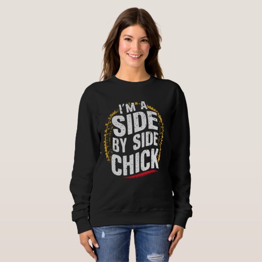 Ich bin Seite an Seite Sweatshirt (Vorne ganz)