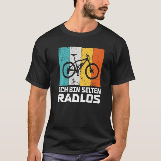 Ich bin selten biklos lustiges Radfahrerrad Premi T-Shirt (Vorderseite)