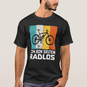 Ich bin selten biklos lustiges Radfahrerrad T-Shirt