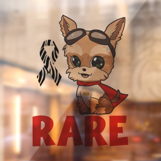 Ich bin seltene JJ Window Sticker White Lettering (Blatt 2)