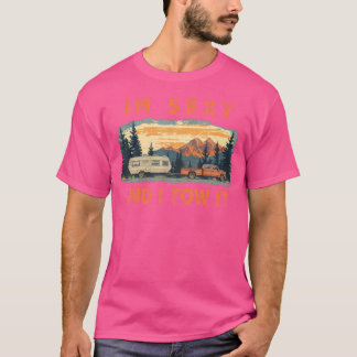 Ich bin sexy und habe es mit Bigfoot Camp Trees Hi T-Shirt