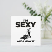 Ich bin sexy und mähe es (Stehend Vorderseite)
