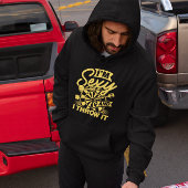 Ich bin sexy und wirf es ab - Naughty Dart Lover Hoodie