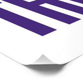 Ich bin sexy und wirf es Javelin Field Event Fraue Poster (Ecke)