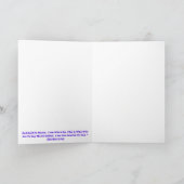 Ich bin Shekinah Glory Grußkarte Karte (Innenseite)