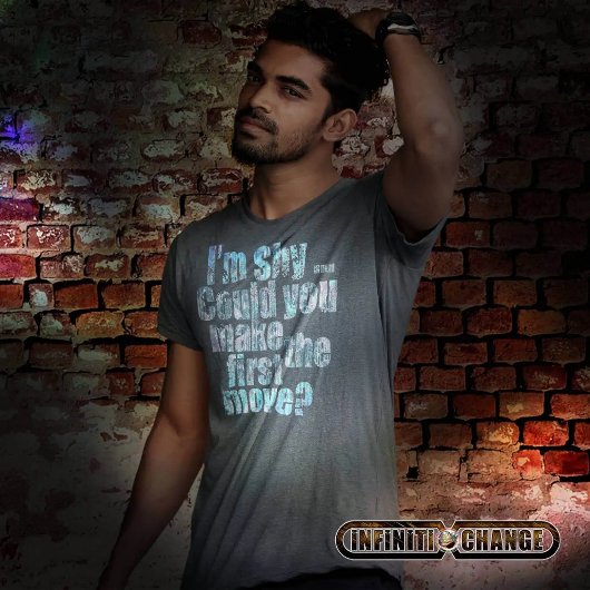 ICH BIN SHY | Grunge | Pastelle | Typografie | Zit T-Shirt