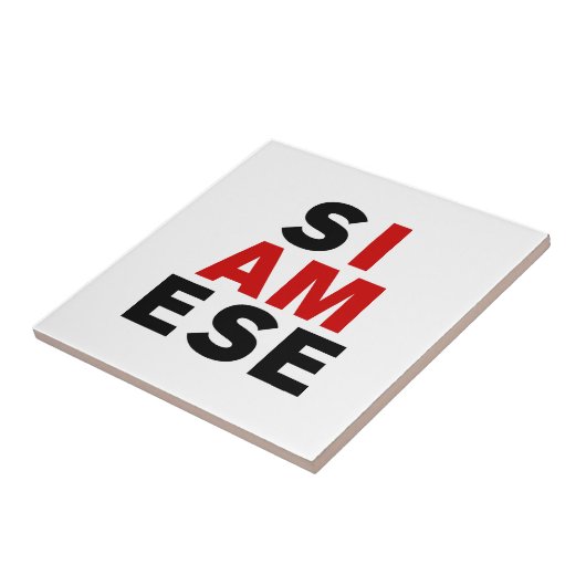 ICH BIN SIAMESE FLIESE (Seite)