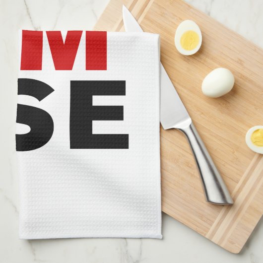 ICH BIN SIAMESE HANDTUCH (Viertel Falte)