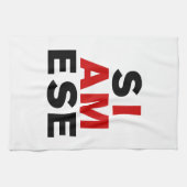 ICH BIN SIAMESE HANDTUCH (Horizontal)