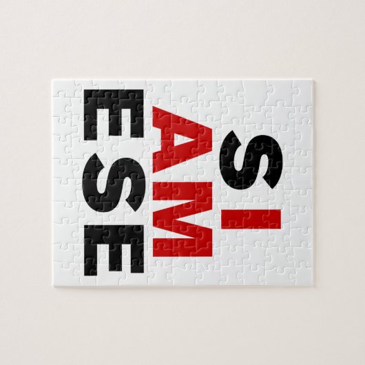 ICH BIN SIAMESE PUZZLE (Horizontal)