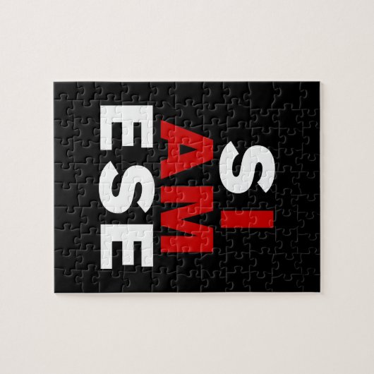 ICH BIN SIAMESE PUZZLE (Horizontal)