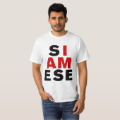 ICH BIN SIAMESE T-Shirt (Vorne ganz)