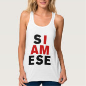 ICH BIN SIAMESE TANK TOP (Vorderseite)