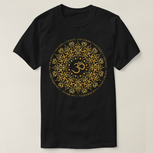 Ich bin sicher mantra T-Shirt (Design vorne)