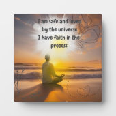 Ich bin sicher und geliebt fotoplatte (Vorderseite)