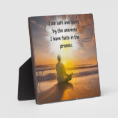 Ich bin sicher und geliebt fotoplatte (Vorderseite)