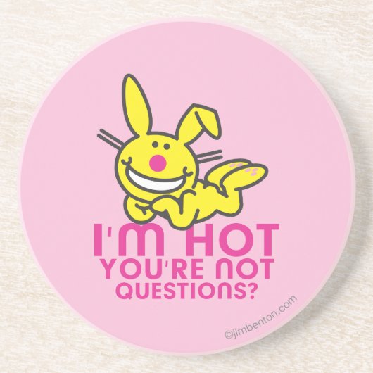 Ich bin Sie bin nicht heiß Untersetzer (Vorne)