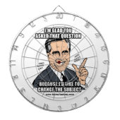 Ich bin SIE FRAGTE DIESE FRAGE FROH Dartscheibe (vorne)