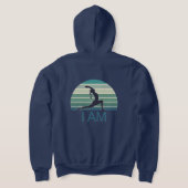 Ich BIN Signature Ocean Green Zip-Up Hoodie (AblageHinten)