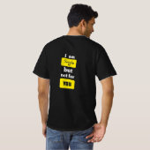 Ich bin Single, aber nicht für dich T-Shirt (Schwarz voll)