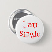 Ich bin Single Button (Vorne & Hinten)