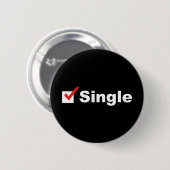Ich bin Single und verfügbar Button (Vorne & Hinten)