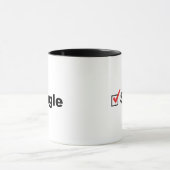 Ich bin Single und verfügbar Tasse (Zentrum)