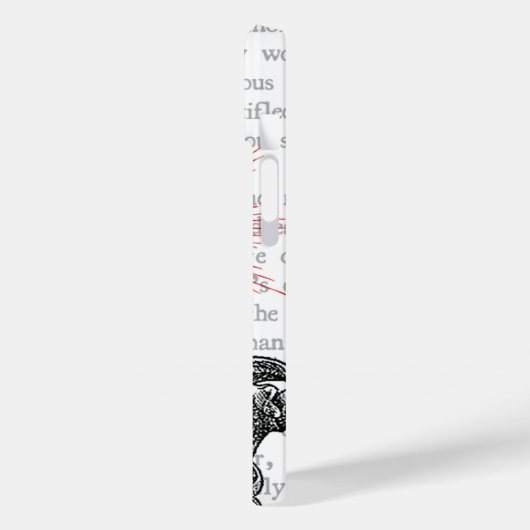 Ich bin Skeleton Case-Mate iPhone Hülle (Rückseite / Links)