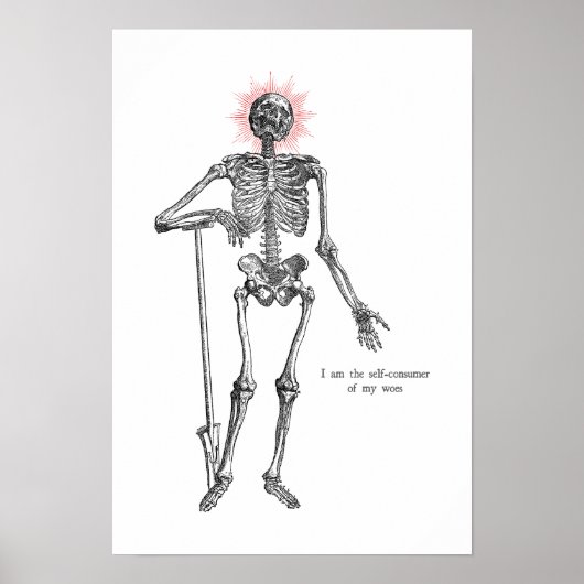 +{ Ich bin Skeleton! }+ Poster (Vorne)