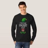 Ich bin Sm Elf Weihnachtskleid Brainy Elf Matchi T-Shirt (Vorne ganz)