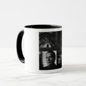 "Ich bin so allein wie du." Mug Tasse (Vorderseite Links)