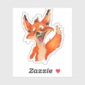 Ich bin so aufgeregt! aufkleber (Blatt)