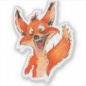 Ich bin so aufgeregt! aufkleber (Vorderseite)