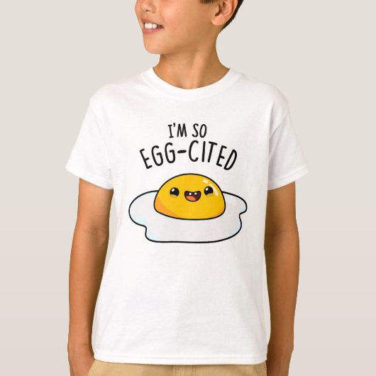 Ich bin so eig zitiert Funny Fried Egg Pun T-Shirt (Vorderseite)