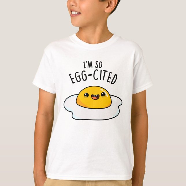 Ich bin so eig zitiert Funny Fried Egg Pun T-Shirt (Vorderseite)