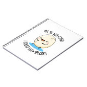 Ich bin so eilig zitiert, dass ich einen Ei-Spread Notizblock (Linke Seite)