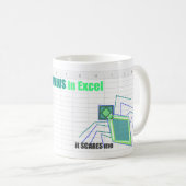 "Ich bin so ein Genie in Excel" Tech-Nerd Kaffeetasse (VorderseiteRechts)