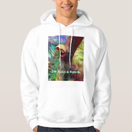 Ich bin so ein Spaß-pilz Hoodie (Vorderseite)