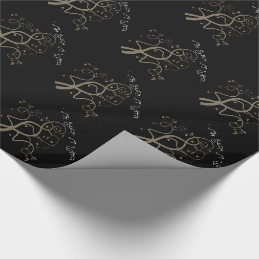 Ich bin so eine Hexe Geschenkpapier (Ecke)