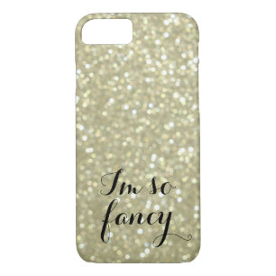Ich bin so Extravagant Funkelnd Gold iPhone 7 Fall Case-Mate iPhone Hülle
