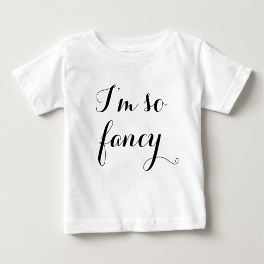 Ich bin so Extravagant gekleidet Baby T-shirt (Vorderseite)