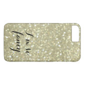 Ich bin so Extravagant Gold iPhone 7 Plus Fall Case-Mate iPhone Hülle (Rückseite (Horizontal))