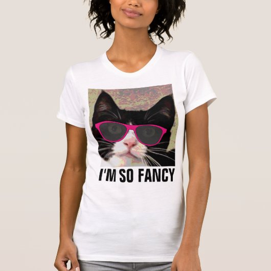ICH BIN SO EXTRAVAGANTE CAT-T - SHIRT (Vorderseite)