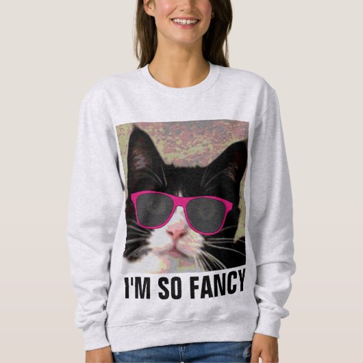 ICH BIN SO EXTRAVAGANTE CAT-T - SHIRT (Vorderseite)