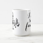 Ich bin so extravagante Leuchter-Tasse Kaffeetasse (Mittel)