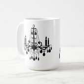 Ich bin so extravagante Leuchter-Tasse Kaffeetasse (Vorderseite Links)